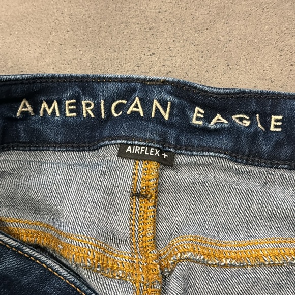American Eagle Outfitters Move Free Athletic Jeans 30x30 Blue Jeans Destroyed - Picture 6 of 7